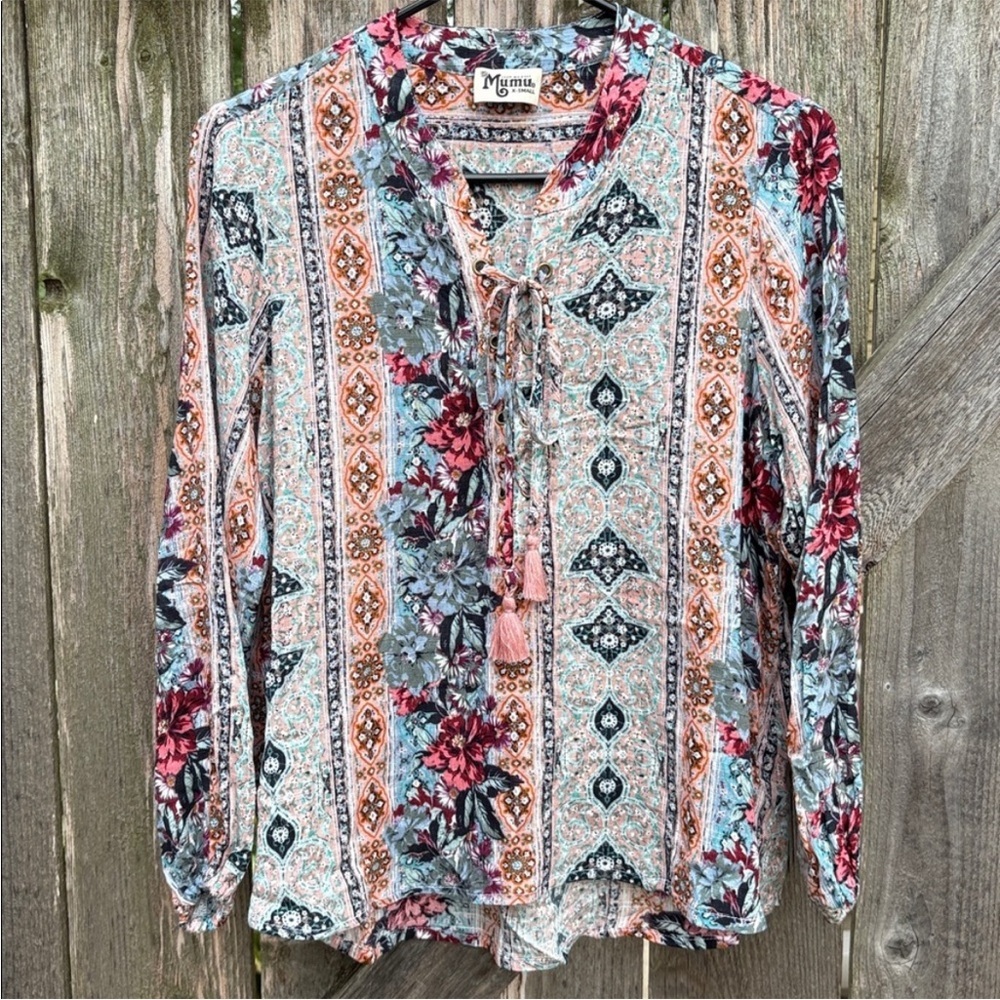 EUC Show Me Your Mumu Bobo Tie Front
Top Size XS - Picture 3 of 9